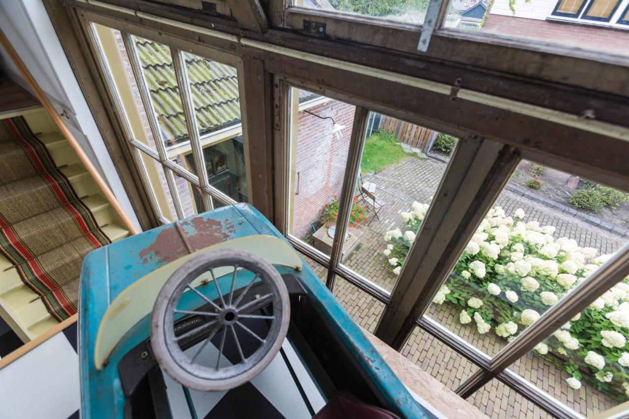 D' Ald Skoalle - Sfeervol Appartement In Oude School. Wijtgaard Exteriör bild